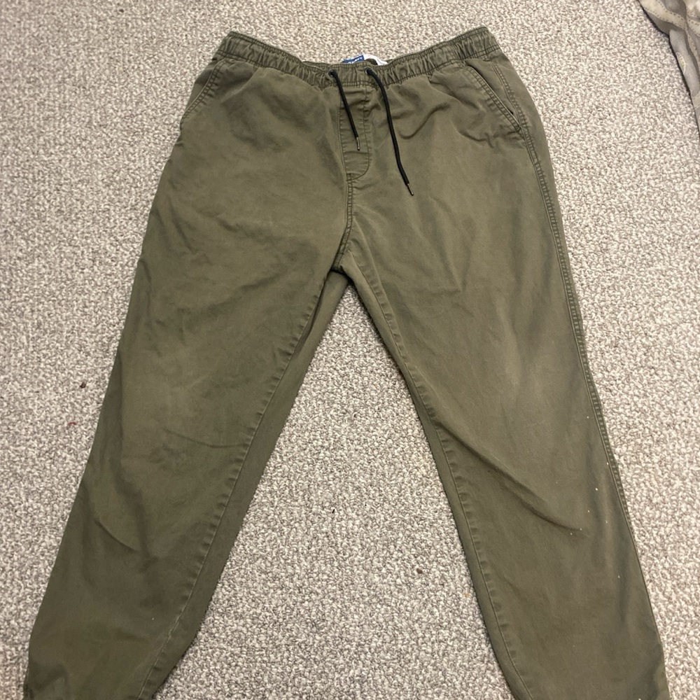 Old Navy Men's Olive Joggers